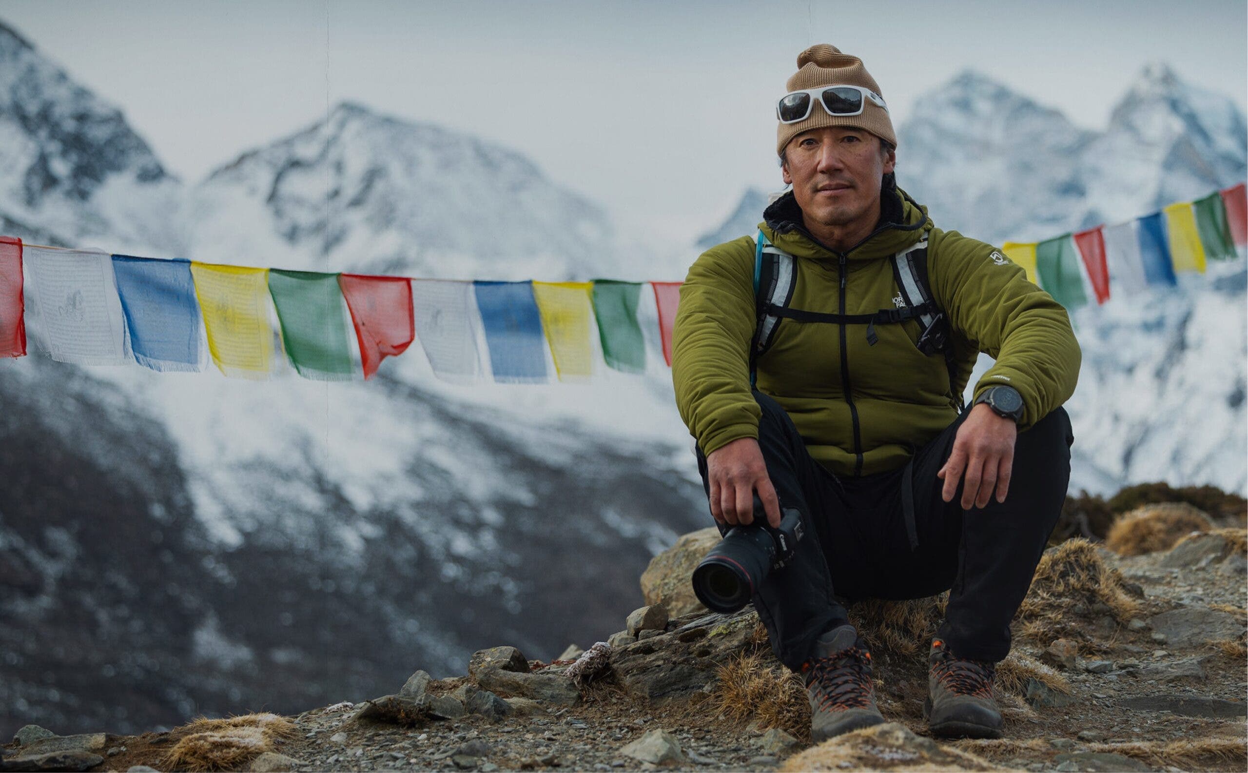 Jimmy Chin in the Himalaya